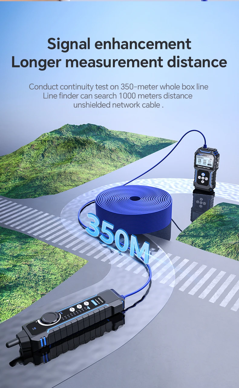 m&aacute;y đo chiều d&agrave;i c&aacute;p mạng NF-8209 Pro